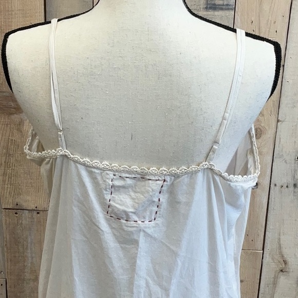 Johnny Was cream spaghetti strap sun dress - Picture 3 of 4